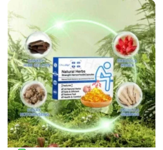 CAPSULES HÉMORROÏDES Á BASE DE PLANTES NATURELLES