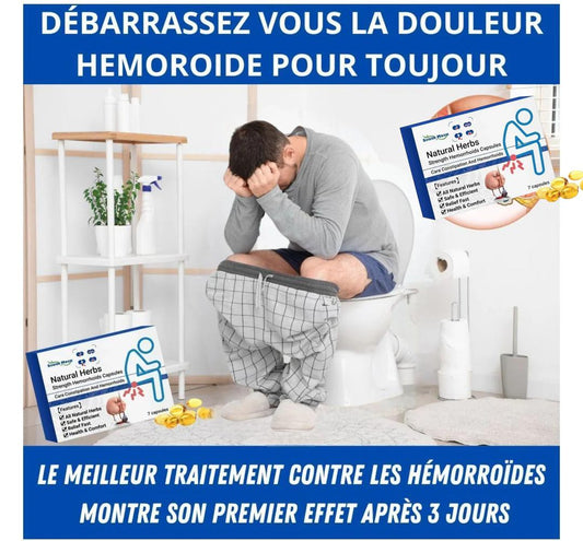 CAPSULES HÉMORROÏDES Á BASE DE PLANTES NATURELLES