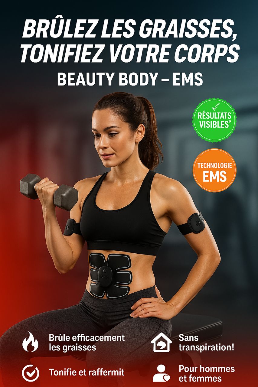 DÉGRAISSEZ ET TONIFIEZ SANS SALLE DE SPORT : LA SOLUTION EMS À PORTER CHEZ SOI