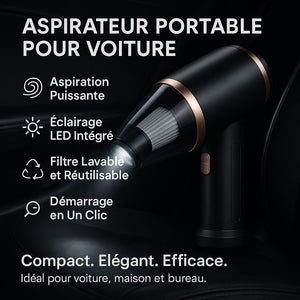 ✅ ASPIRATEUR PORTABLE